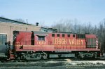 Lehigh Valley, LV RS11 7643 at Allentown, Pennsylvania. March 12, 1977. 